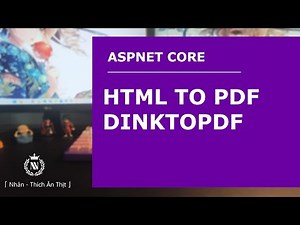 ASPNET CORE | HTML to PDF using DinkToPdf