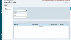 Update a Burden Code Actual Percentage - Production Management - Epicor ERP Knowledge On Demand
