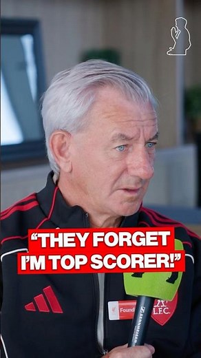 Ian Rush on scoring 346 goals for Liverpool… “people forget I’m the top scorer!” ⚽️🔥🏴󠁧󠁢󠁷󠁬󠁳󠁿