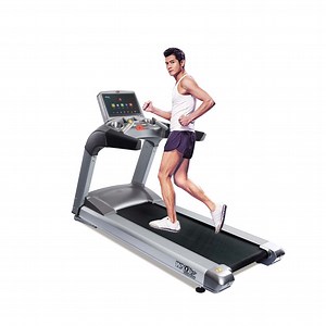 [Hot Item] Commercial Motorized Deluxe 19" Touch Screen AC 6.5HP Gym Treadmill