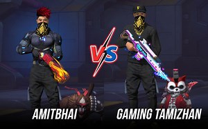 Amitbhai (Desi Gamers) vs Gaming Tamizhan: Which Free Fire YouTuber has better stats in June 2022?