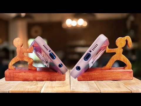 Handmade Wooden Phone Stand! Step-by-Step Tutorial + Creative Ideas