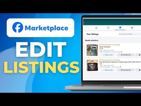 Facebook Marketplace How to Edit a Listing on Desktop And Mobile (Step-by-Step Guide) ✅