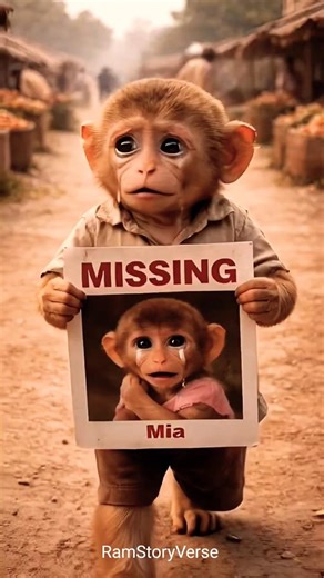 Brave Monkey Saves His Love ❤️ | Emotional Rescue Story 🐒#shorts