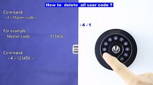 Watch how to del all user code on Amazon Live
