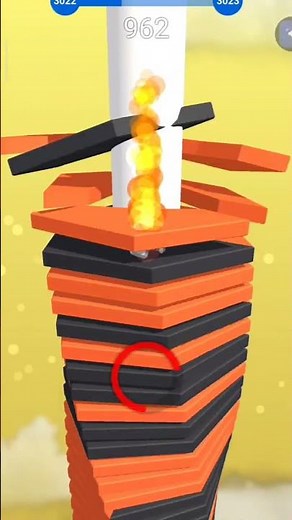 How to Master Stack Ball! 🔝🎮#StackBallMaster #GameOn #StackBallSkills #GamingReels#trend #Short