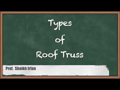 Types of Roof Truss - Design of Truss