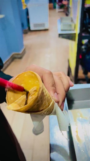 Enjoying Lala Ice Cream and Fast Food in Swabi