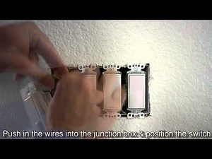 How to install an occupancy sensor switch (tutorial)