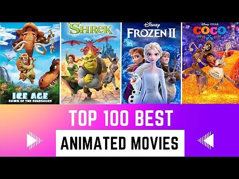 Top 100 Best Animated Movies of all time from (1940-2025)