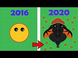 EVOLUTION of Mope.io 2016-2020 (All Updates)