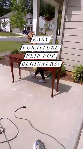 Don’t miss part 1 of this easy step by step tutorial on refinishing furniture for beginners! YOU CAN DO IT! Trust me, get that old piece of furniture sitting in your home and give it a second chance! Follow these steps and see just how simple it can be! Materials used To clean: dawn dish soap Hot water Microfiber cloth To sand: 180 grit 250 grit 400 grit To repair: Plastic wood STAY TUNED FOR PART 2 WHERE I SHOW YALL HOW TO PRIME PAINT AND SEAL YOUR PIECE! Make sure y’all click that follow butto