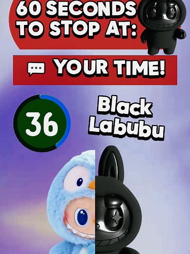 Can You Stop at Black Labubu? Challenge Explained
