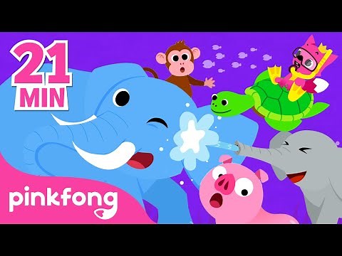 Kumpulan Lagu Binatang & Hewan | Kartun Anak Indonesia | Pinkfong dan Baby Shark