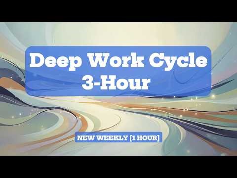 [STUDY BGM]Deep Alpha Wave Audio | Zero Distraction & Absolute Cognitive Isolation