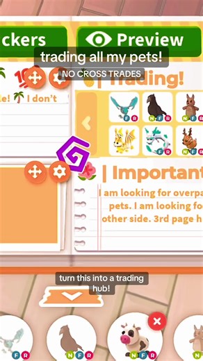 #adoptme :: TRADING HUB! — MESSAGE OR COMMENT TO OFFER !! #tradinghub #popular #viral #adoptme #trading #adoptmetrading
