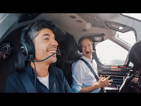 Flying a $4.8M PC-12 over London