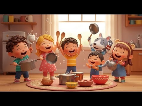 Cleaning Song 🧹 | Nursery Rhyme & Baby Song 🎵 Fun Kids Song for Toddlers 🏠