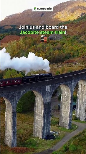 Jacobite steam train over the Glenfinnan Viaduct #culturetrip