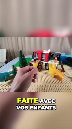 LEGO Facile : Construisez cette Maquette Simple et Amusante! #shorts