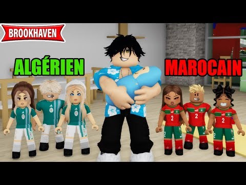 ENFANTS ALGÉRIEN VS ENFANTS MAROCAIN SUR BROOKHAVEN ! ROBLOX