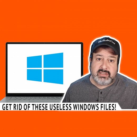 48K views · 1.2K reactions | Get Rid Of These Useless Windows Files! | Liron Segev- The Techie Guy | Facebook