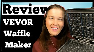 Watch Full cooking DEMO VEVOR Waffle Maker on Amazon Live