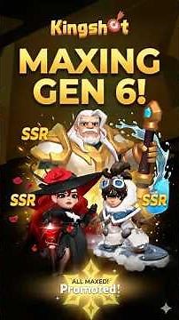 MAXING All Gen 6 Heroes! 💪| KvK Prep Day 3 🔥
