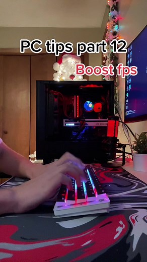 Isnt an insane boost but these tips stack #pc #gaming #gamingsetup #pcsetup #fyp #tips #fps # boost #videogames #desktour #gamingaesthetic #techtok #tech #wallpapers #wallpaperengine #pctips