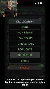 Jeep DRL programming