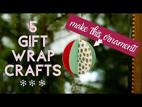 These Leftover Wrapping Paper Ideas Make the Cutest Crafts!
