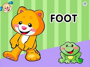 Fisher Price Laugh & Learn baby about nose, ear, eyes, and other Song body App For Kids