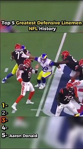 Top 5 Greatest Defensive Linemen in NFL History