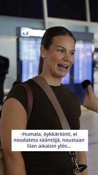 Millainen käytös lentokoneessa häiritsee?