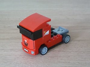 LEGO 30191 LEGO RACERS SHELL Scuderia Ferrari Truck Polybag