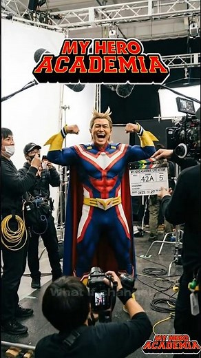 LIVE-ACTION ALL MIGHT?! Netflix-Level BTS Footage BREAKS THE INTERNET!