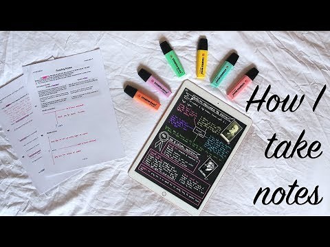 HOW I TAKE NOTES ON MY IPAD PRO FOR LAW SCHOOL