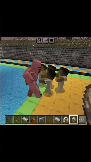 🎬 Iron Golem Vs Husk-Part 1 | #Minecraft #Gaming #Shorts | @PratikMgOfficial