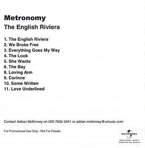 Metronomy - The English Riviera