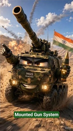 भारतीय सेना की नई Mounted Gun System ताकत #defence #military #power