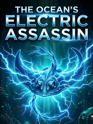 The Ocean’s Electric Assassin Lurking beneath the seabed, the Atlantic torpedo ray controls its world with electricity. #NatureDocumentary #OceanDepths #Wildlife #torpedoray #FYP