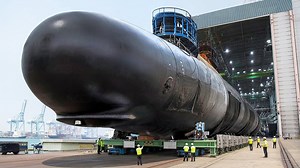 How US Navy Rolling Out Brand New $11 Billions Nuclear Submarine From Shipyard