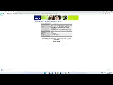 download and install Epson L210 driver in windows 11