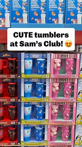 79K views · 947 reactions | How cute are these new kids’ tumblers?!  Pick from Hello Kitty, Spider-Man, and Bluey! They’re spill-proof, dishwasher safe, and perfect for the new school year. Just $19.98! #samsclub #samsclubfinds #tumblers | Sam’s Club Lovers | Facebook