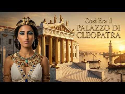 Così era il Palazzo Reale di Cleopatra ad Alessandria nel 51 a.C. | Ricostruzione con IA