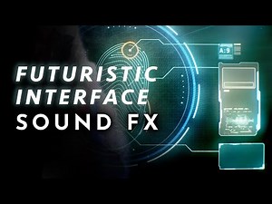 Holographic interface and HUD sounds for videos and games