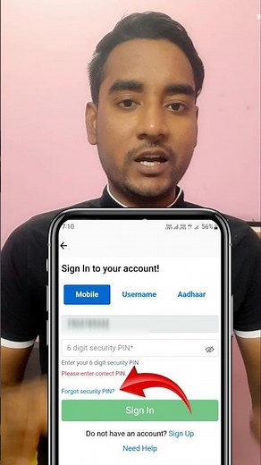 DigiLocker security pin forgot kaise kare | how to reset DigiLocker security pin #shortvideo