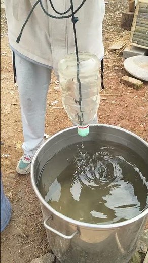 DIY-Outdoor survival water bottle for fetching water #diy #outdoors