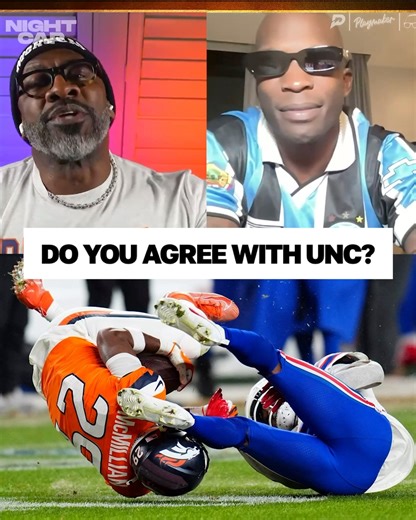 3.4M views · 28K reactions | Unc makes it simple. That McMillian interception holds up. The Calvin Johnson rule confirms it. | Nightcap Show | Facebook