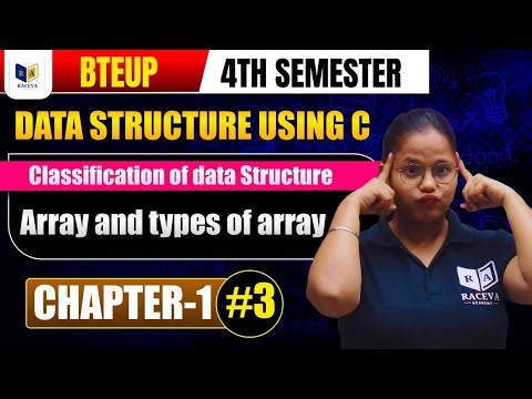 BTEUP 4th Semester | Data Structure Using C | Chapter 1 | Basic Terminology | Lecture 3
